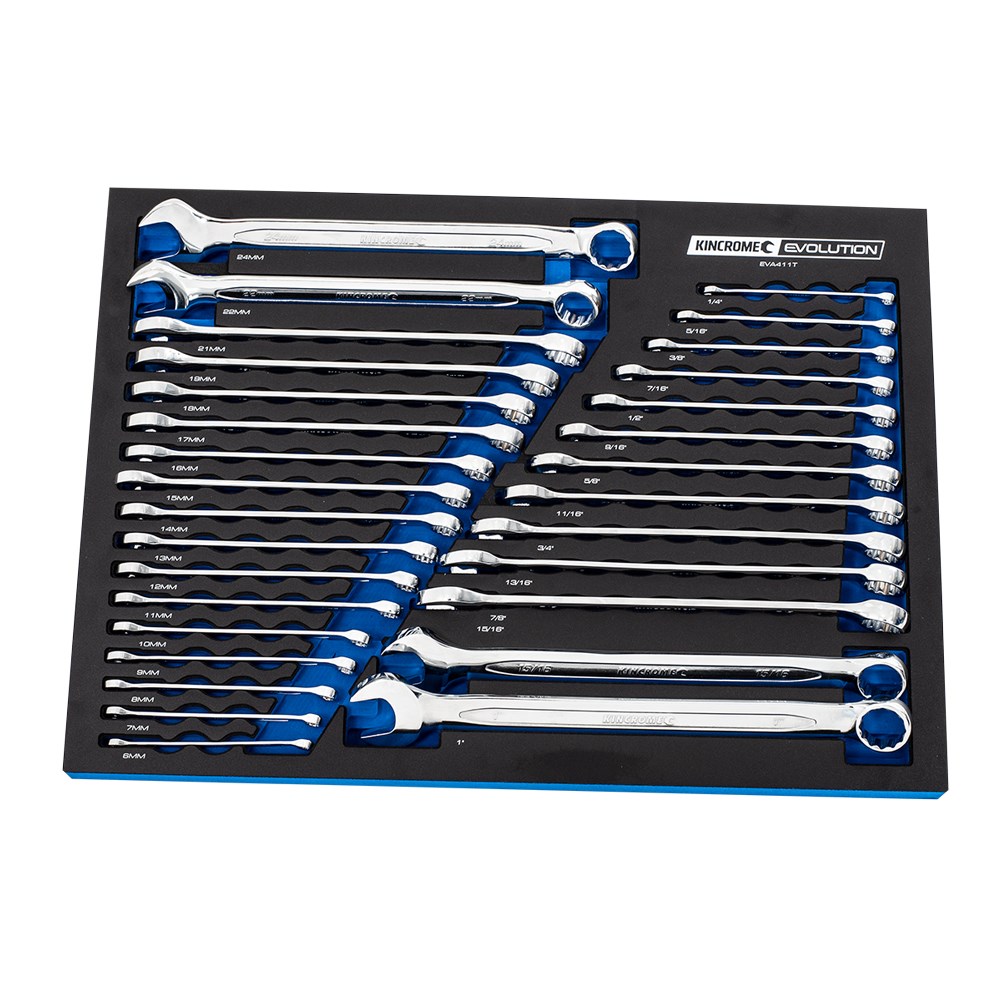 Kincrome EVOLUTION Tool Workshop 367 Piece 18 Drawer Deep 1/4, 3/8 & 1/2" Drive - Image 2