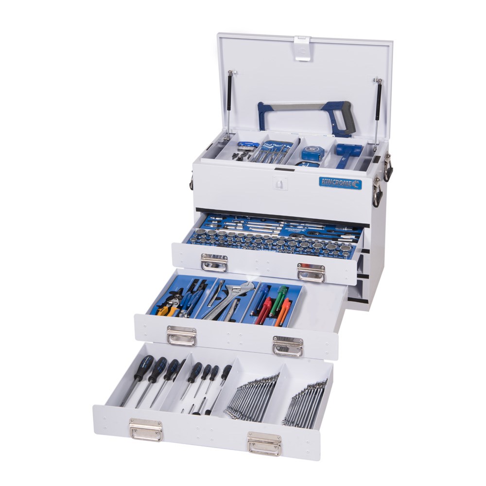 Kincrome Truck Box Tool Kit 219 Piece 1/4, 3/8 & 1/2″ Drive Bolts