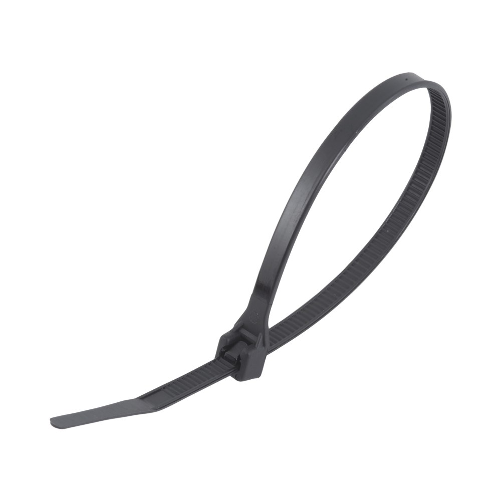 Kincrome Black Cable Tie Pack 370 x 7.6mm HD 25 Piece - Image 2