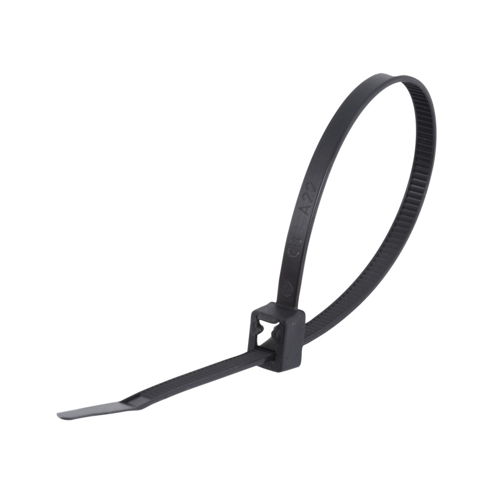 Kincrome Self-Cut® Cable Tie Pack 280mm 20 Piece Black - Image 2