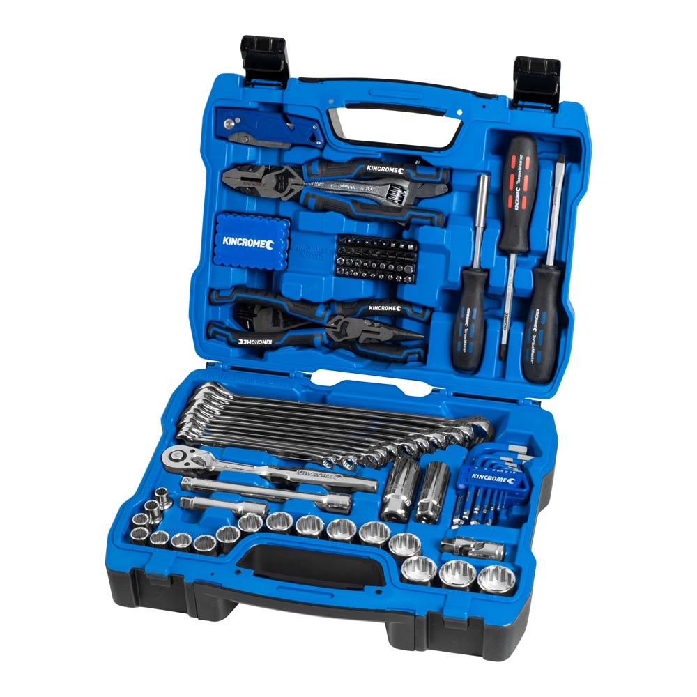 Kincrome Portable Automotive Toolkit 120 Piece 3/8" Drive