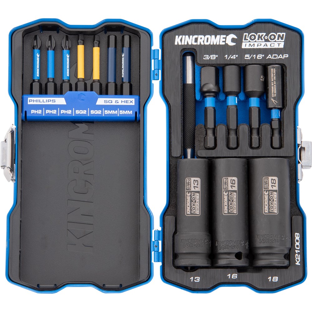 Kincrome Impact Bit Set 15 Piece