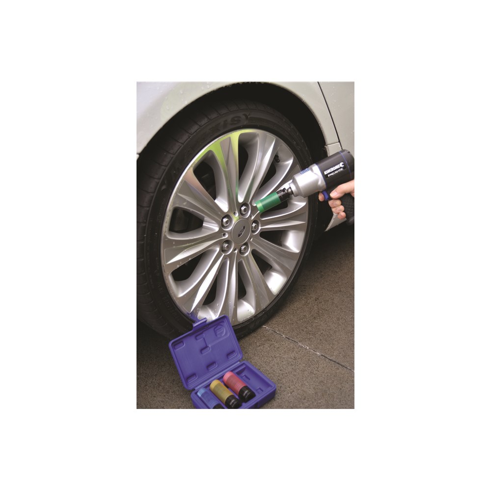 Kincrome Wheel Nut Socket Set 4 Piece 1/2" Drive - Image 4