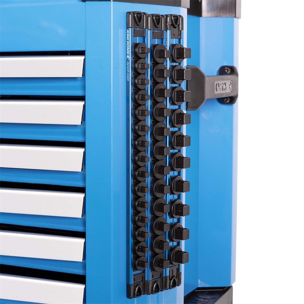 Kincrome LOK-ON™ LOK-ON Magnetic Twist-Lock rails 3/8" DRIVE 300MM - 12 STUDS - Image 2