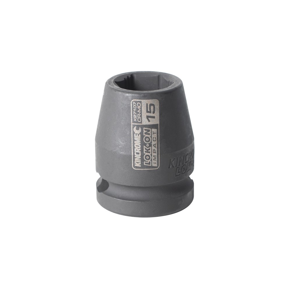 Kincrome LOK-ON™ Impact Socket 15mm 1/2" Drive