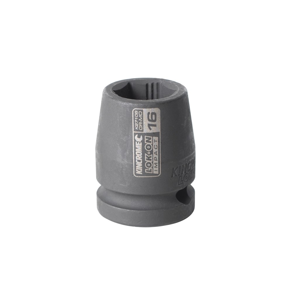 Kincrome LOK-ON™ Impact Socket 16mm 1/2" Drive