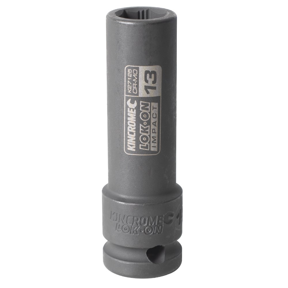 Kincrome LOK-ON™ Deep Impact Socket 13mm 1/2" Drive