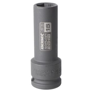 Kincrome LOK-ON™ Deep Impact Socket 15mm 1/2" Drive
