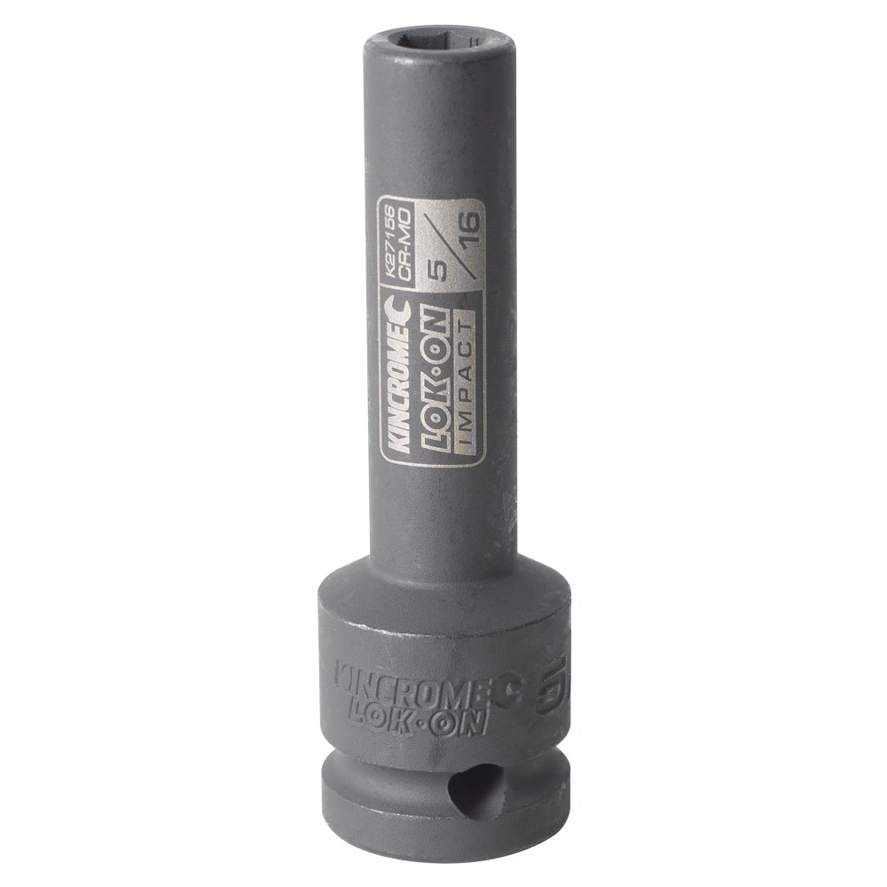 Kincrome LOK-ON™ Deep Impact Socket 5/16" 1/2" Drive