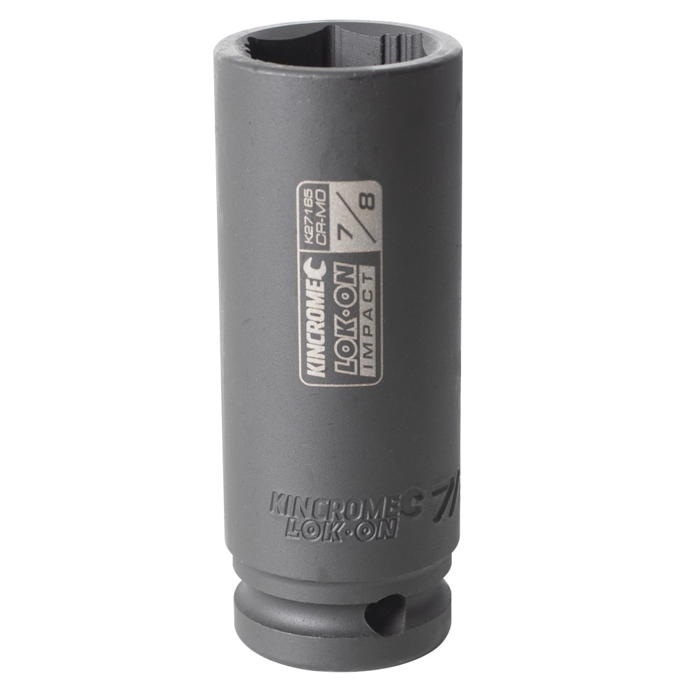 Kincrome LOK-ON™ Deep Impact Socket 7/8" 1/2" Drive