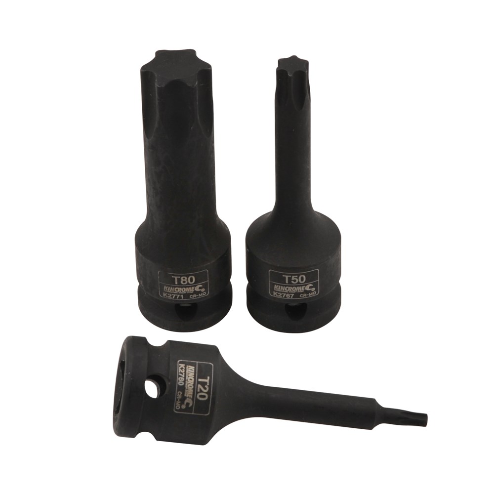 Kincrome TORX® Impact Socket T50 x 78MM 1/2" Drive