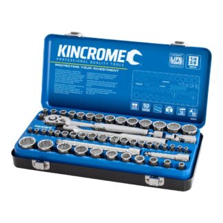 Kincrome Socket Set 52 Piece 1/4 & 3/8" Drive - Metric & Imperial