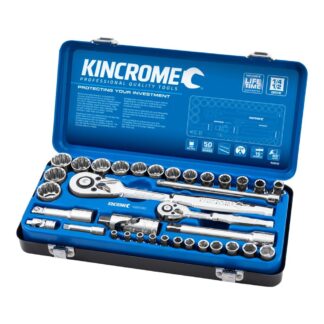 Kincrome Socket Set 35 Piece 1/4 & 1/2" Drive - Metric