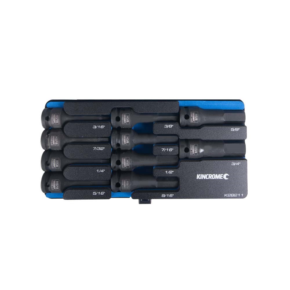 Kincrome Hex Impact Socket Set 10 Piece 1/2" Drive - Imperial - Image 3