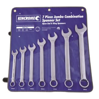 Kincrome Jumbo Combination Spanner Set 7 Piece