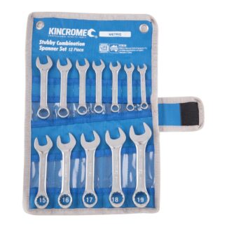 Kincrome Stubby Combination Spanner Set 12 Piece