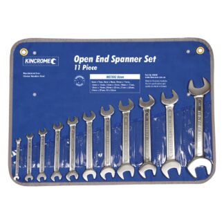 Kincrome Open End Spanner Set 11 Piece