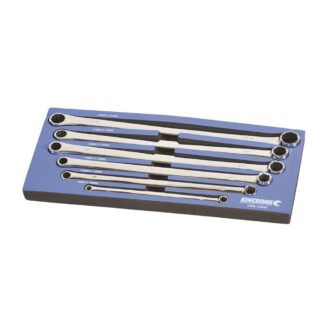 Kincrome Double Ring Spanner Set 0 Degree Offset 6 Piece