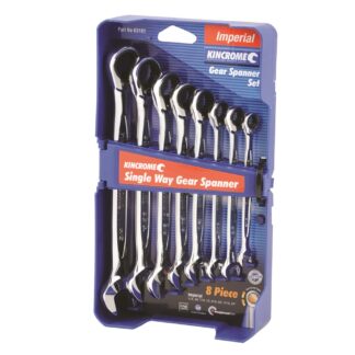 Kincrome Combination Gear Spanner Set 8 Piece