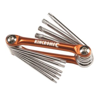 Kincrome Folding Tamperproof TORX® Set 10 Piece