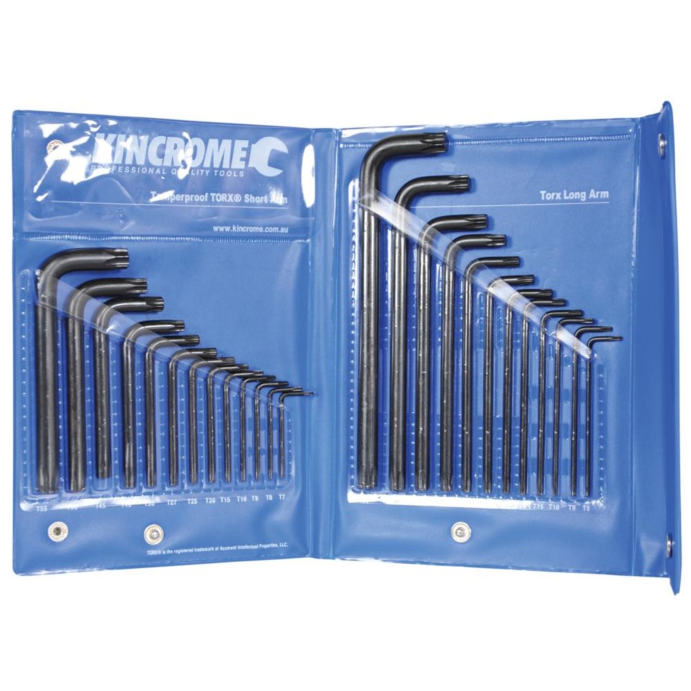Kincrome TORX® & Tamperproof TORX® Set 25 Piece