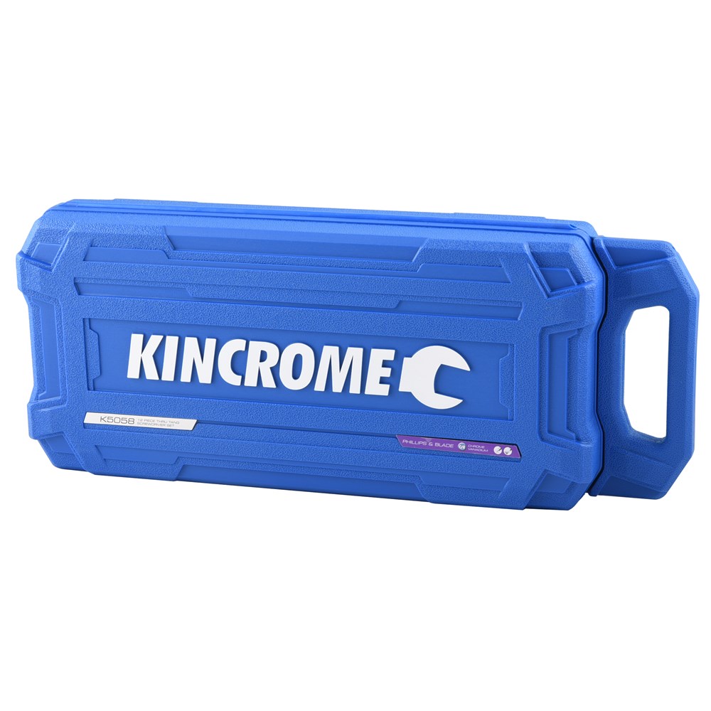 Kincrome Thru-Tang Screwdriver Set 12 Piece - Image 2
