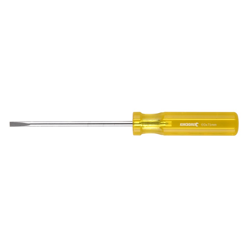 Kincrome Acetate Screwdriver Blade 3 x 75mm