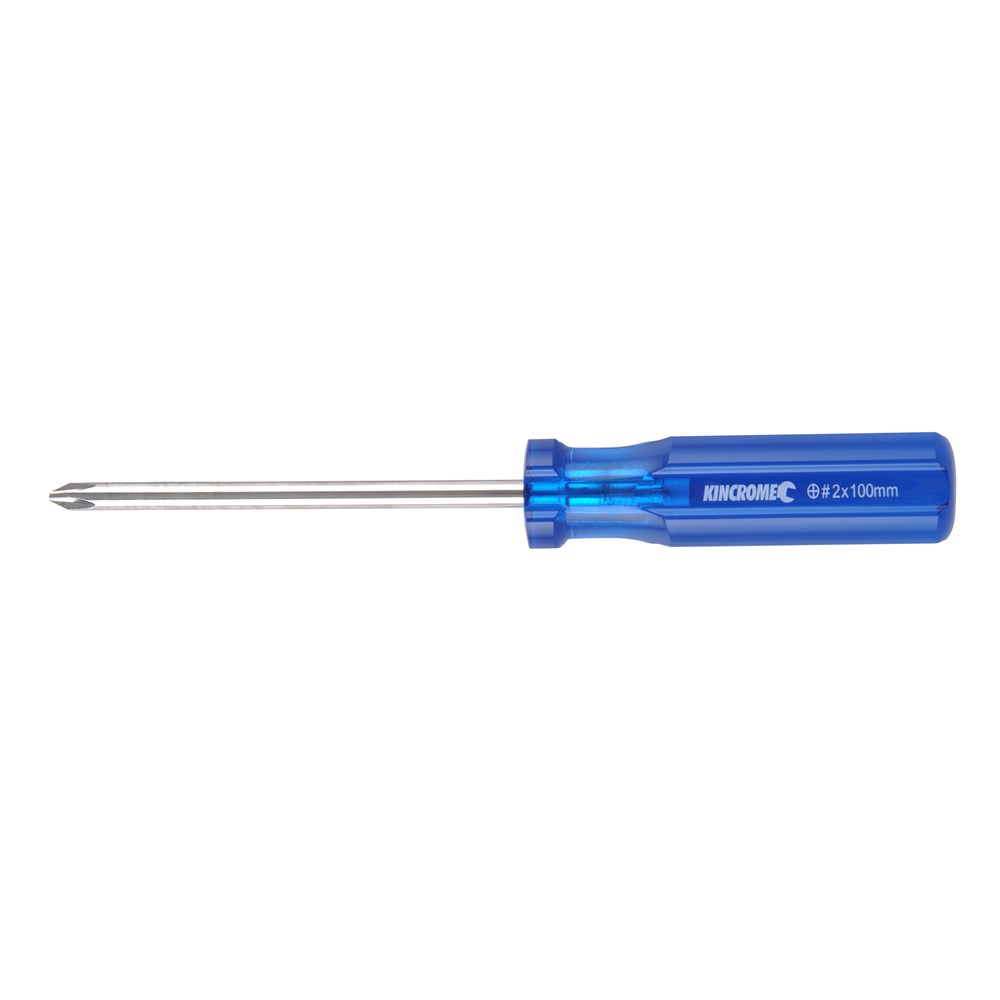 Kincrome Acetate Screwdriver Phillips No.2 x 100mm