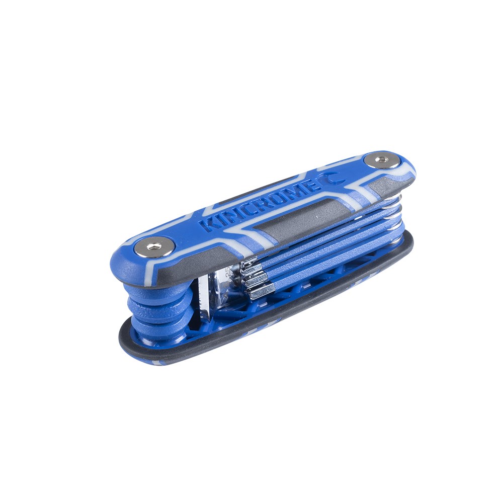 Kincrome Folding Hex Key Set 8 Piece Metric