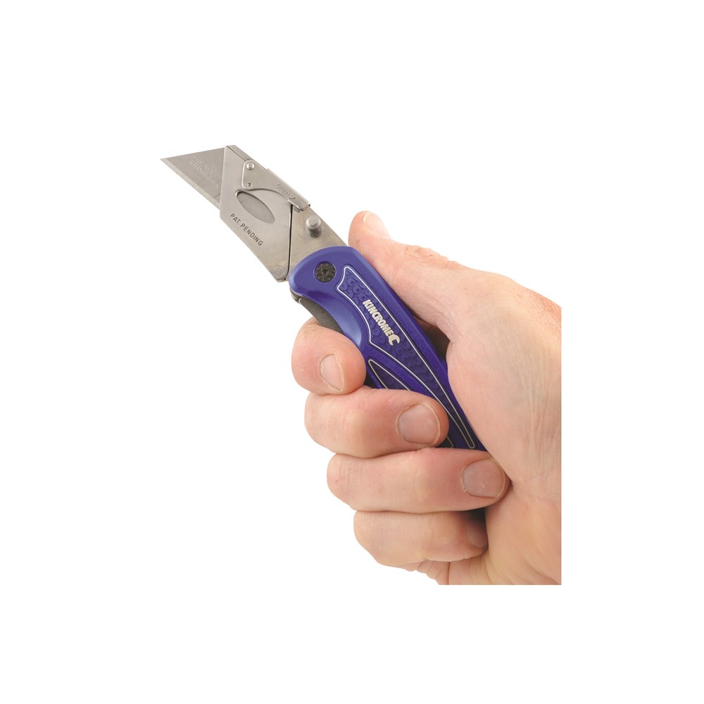 Kincrome Folding Utility Knife Twin Blade - Image 3