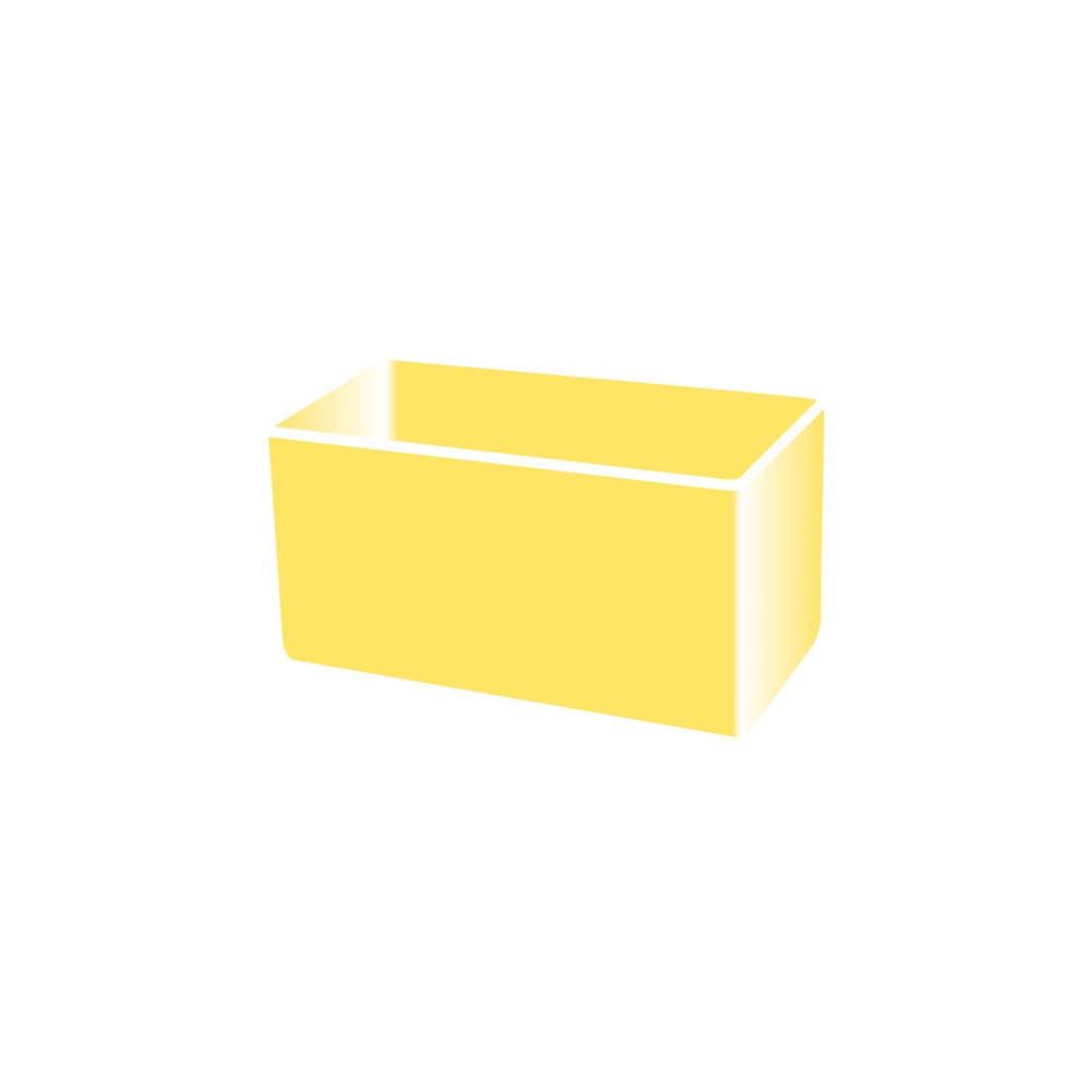 Kincrome Storage Container Medium Yellow