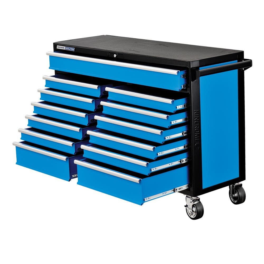 Kincrome EVOLUTION Tool Trolley 13 Drawer Extra-Wide - Image 2