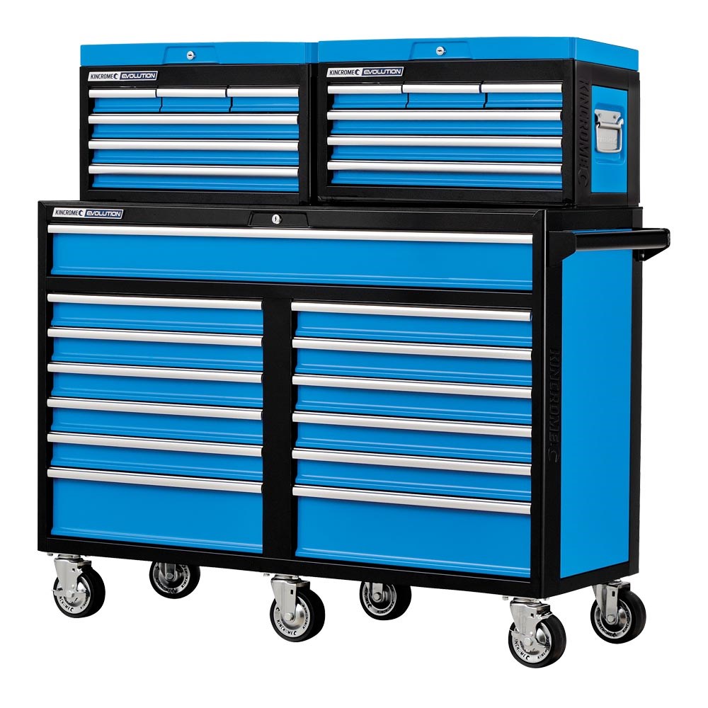 Kincrome EVOLUTION Tool Trolley 13 Drawer Extra-Wide - Image 3