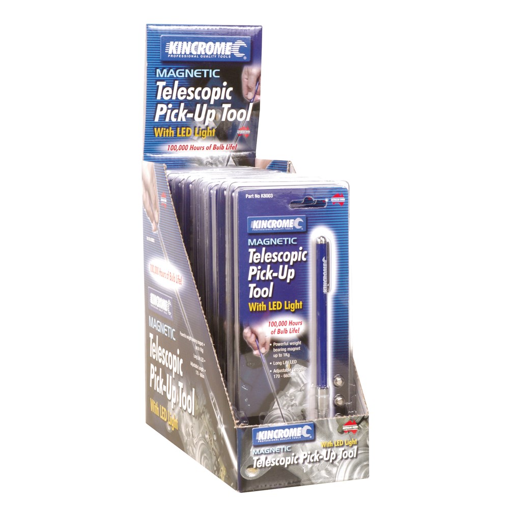 Kincrome Magnetic Pick-Up Tool Telescopic LED - Image 3