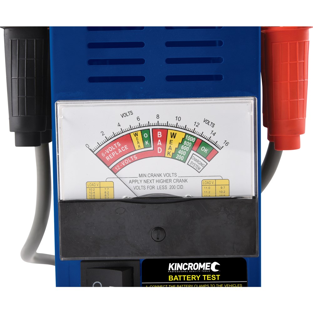 Kincrome Battery Load Tester 6 or 12v <100A - Image 3