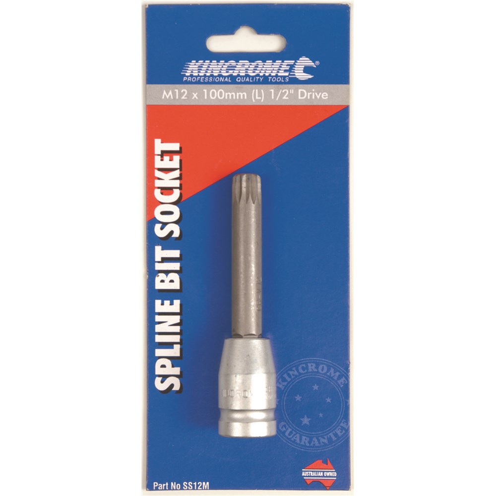 Kincrome Spline Socket 1/2" Drive 12M - Image 2