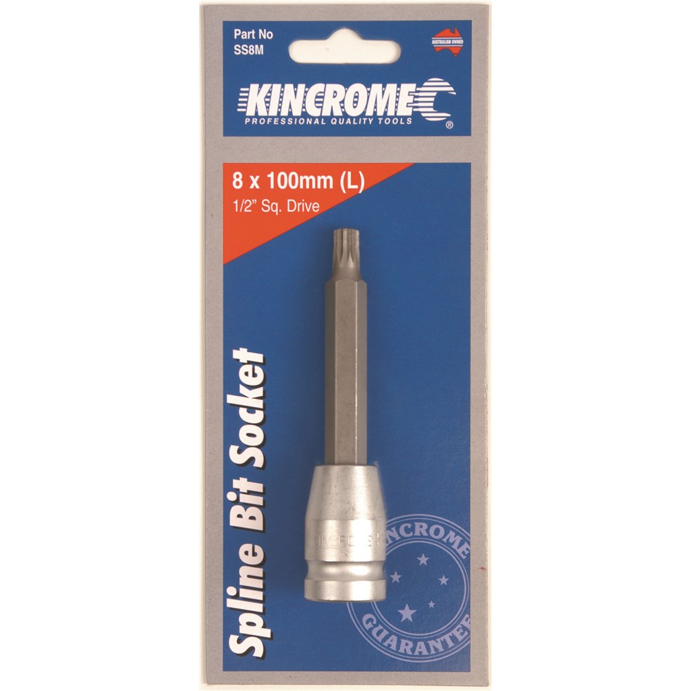 Kincrome Spline Socket 1/2" Drive 8M - Image 2