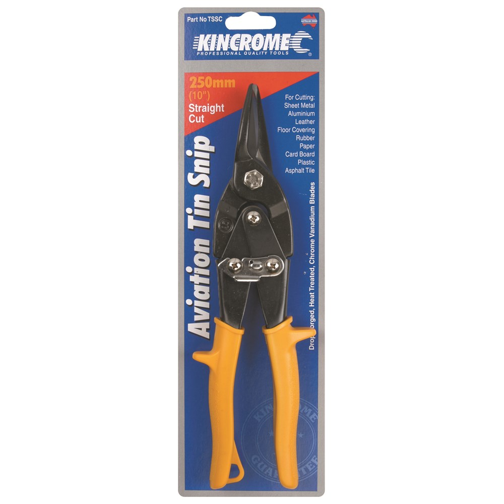 Kincrome Tin Snip Plier Straight Cut 260mm (10") - Image 3