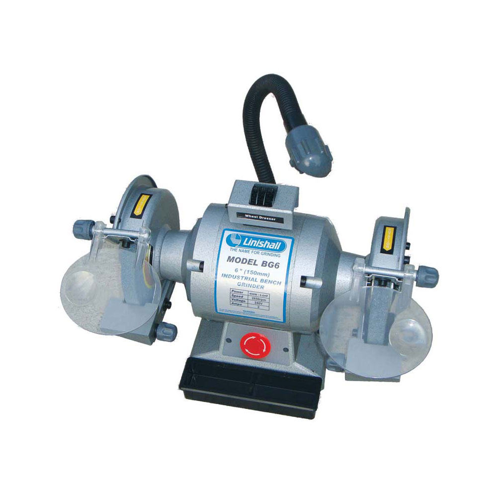 Linishall Heavy Duty Bench Grinder 6" (150mm)