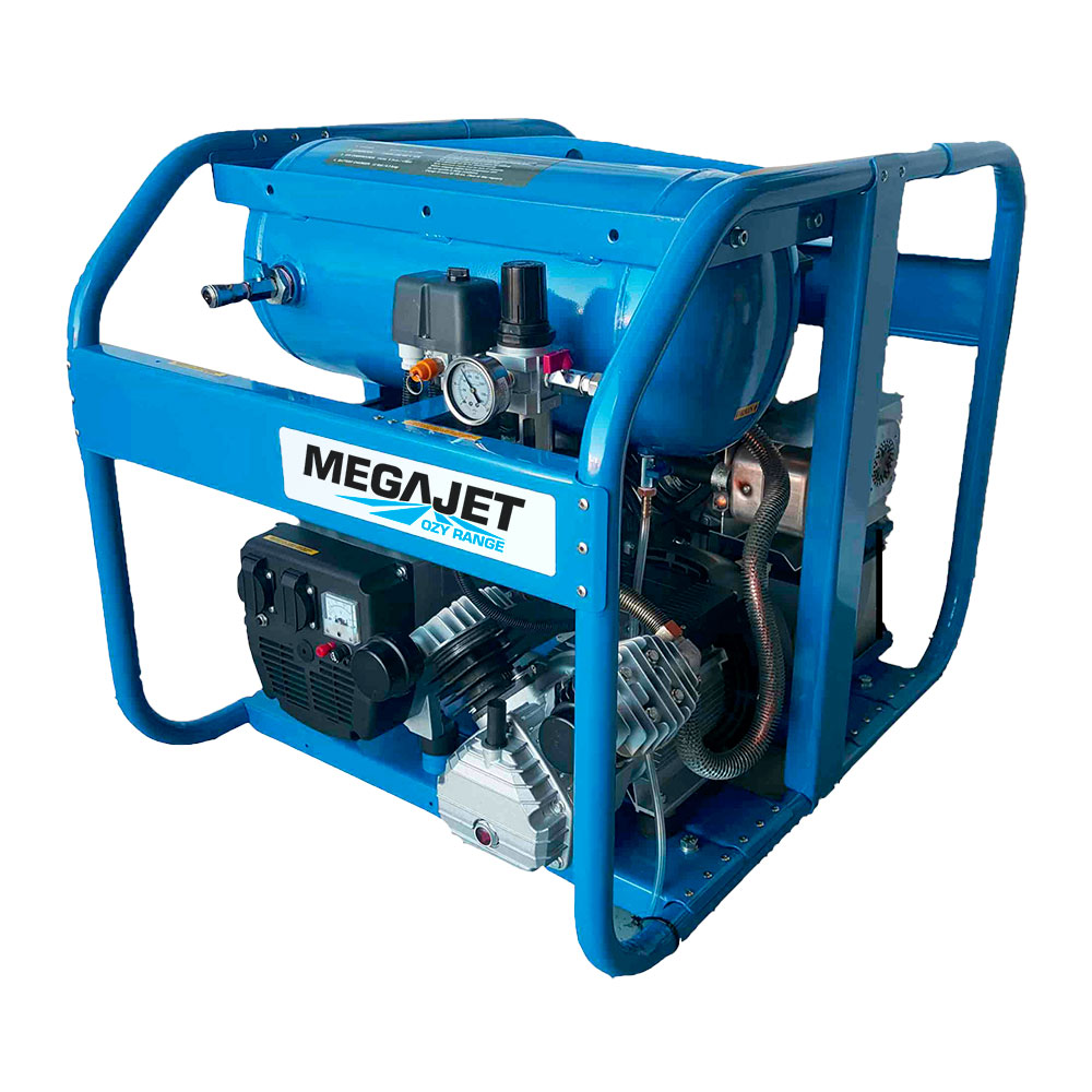 Megajet Ozy Vanguard Petrol 16HP Electric Start 4-in-1 Workstation