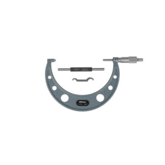 Mitutoyo Outside Micrometer with Ratchet Stop 5-6" Range, .001" Graduation