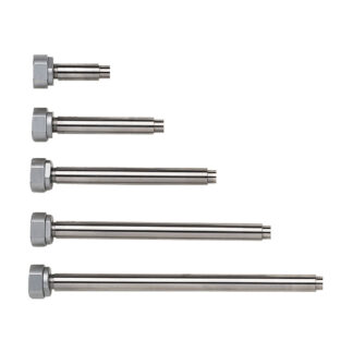 Mitutoyo Outside Micrometer with Ratchet Stop 100-200mm Range, 0.01mm Graduation with 4 Interchangeable Anvils