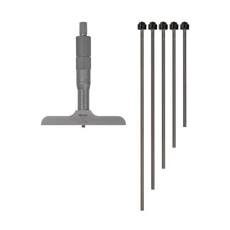Mitutoyo Depth Micrometer 0 - 6" x 4" Base
