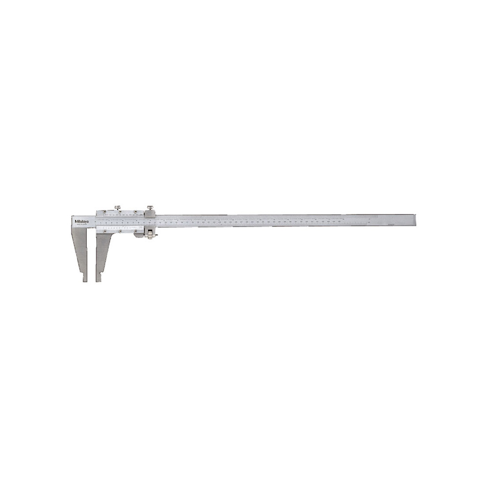 Mitutoyo Vernier Caliper with fine Adjustment, 0 - 2000mm / 0 - 80", 0.02mm Lower Scale / 0.001" Upper Scale, 0.12mm Accuracy
