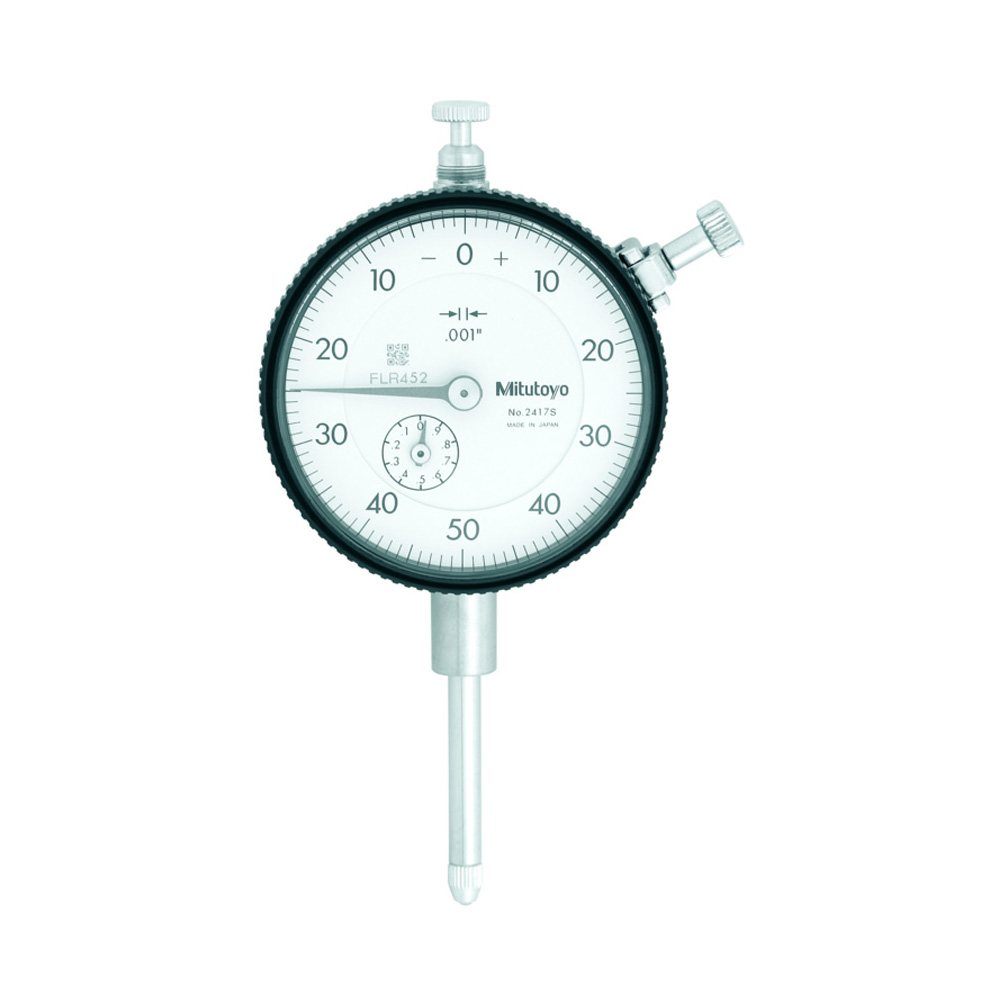 Mitutoyo Dial Gauges, 0-50 Reading, 1" range, .001" Graduation
