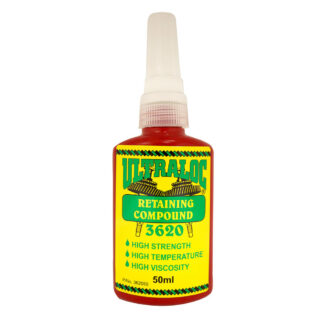 Ultraloc Retaining Compound 50ml Green - Anaerobic High Viscosity - High Strength - High Temp