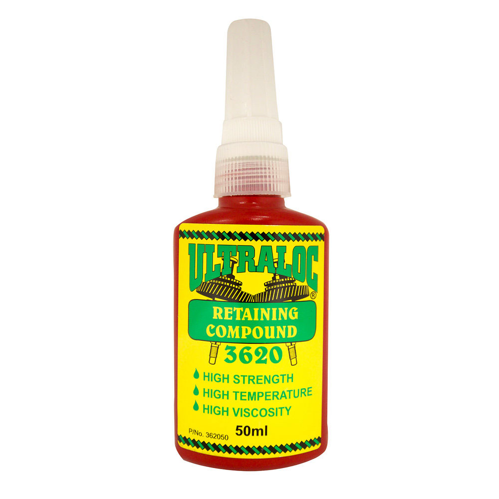 Ultraloc Retaining Compound 50ml Green - Anaerobic High Viscosity - High Strength - High Temp