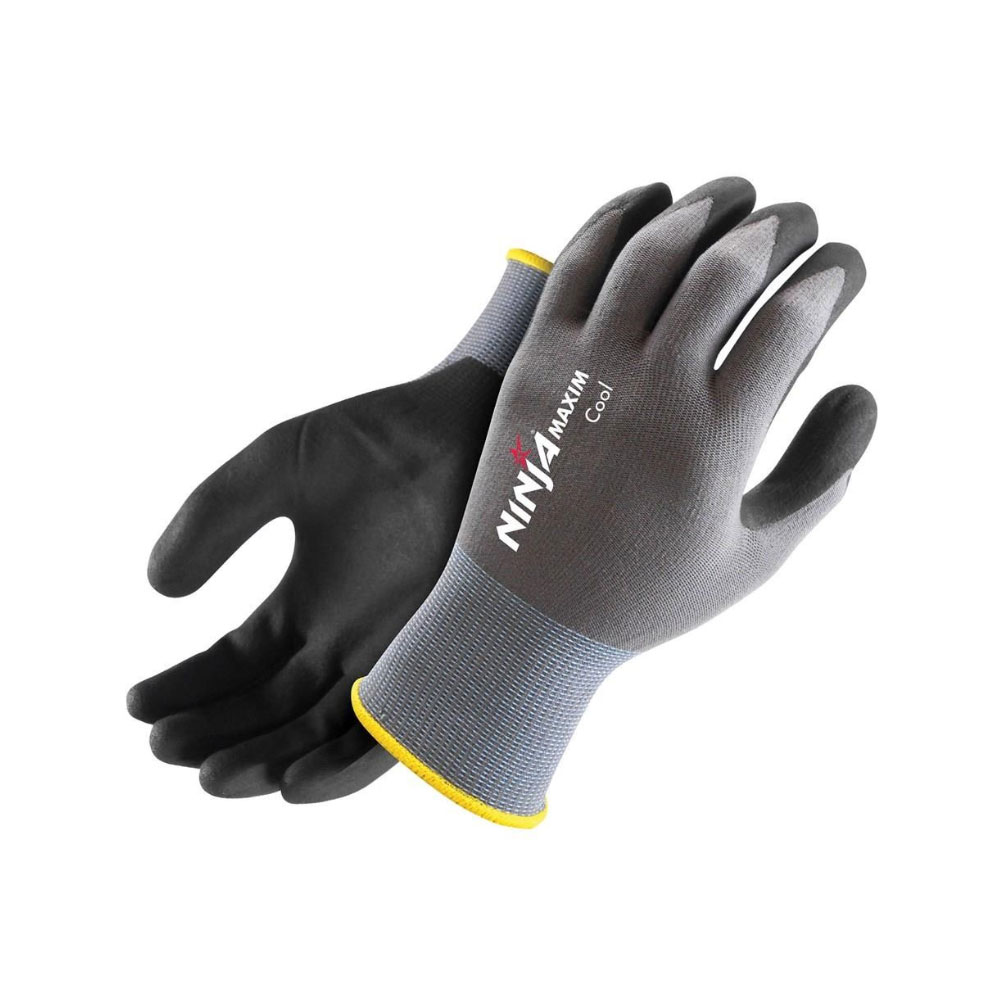 Glove Ninja Maxim Cool Grey Size Large