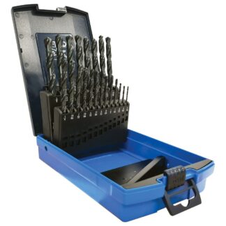 Imperial Drill Set 21pce Jobber HSS Blu 1/16-3/8 x 1/64ths Increments