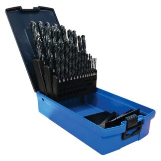 Imperial Drill Set 29pce Jobber HSS Blu 1/16-1/2 x 1/64ths Increments